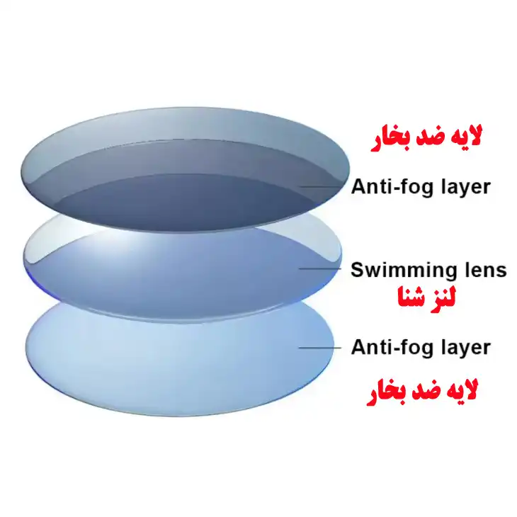 عینک شنا مدل HP8100