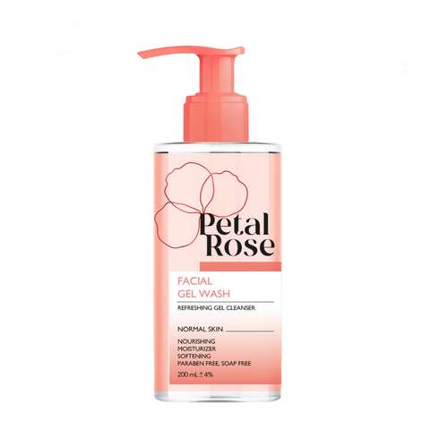 ژل شستشوی صورت پتال رز مدل NS حجم 200 میلی لیتر