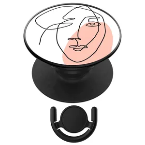 پایه نگهدارنده گوشی موبایل پاپ  سوکت آکام مدل APSC002516 به همراه پاپ کلیپ