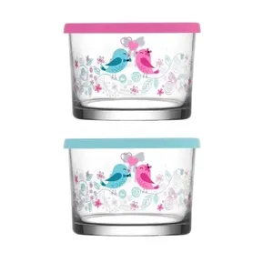 ظرف نگهدارنده لاو مدل BDG384 UB0031K0006 مجموعه 4 عددی