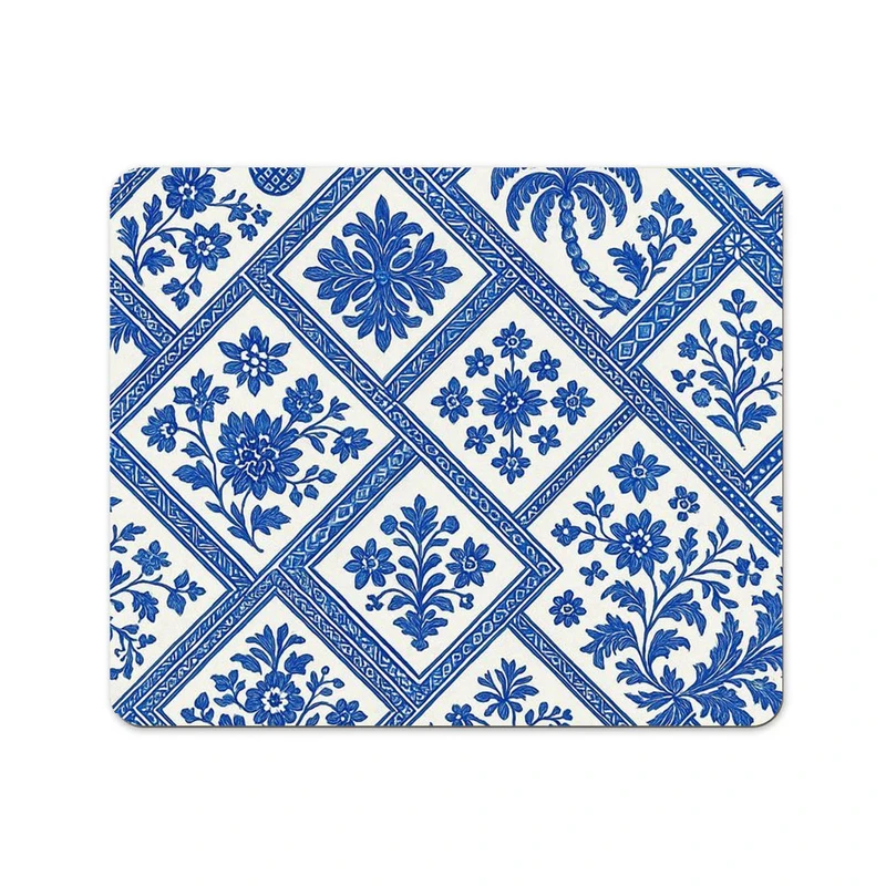   ماوس پد پاد آفرین طرح سنتی گل کد 225 سایز 19*24 سانتی متر