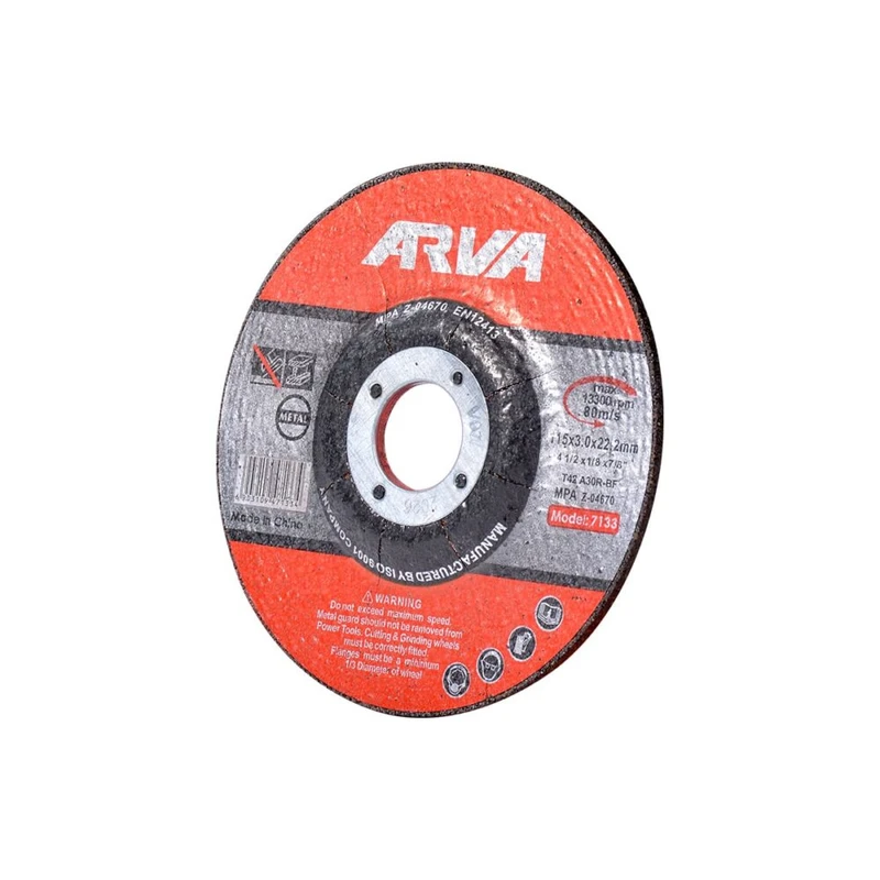 صفحه برش آهن مینی آروا کد 7133 سایز 115 میلیمتر