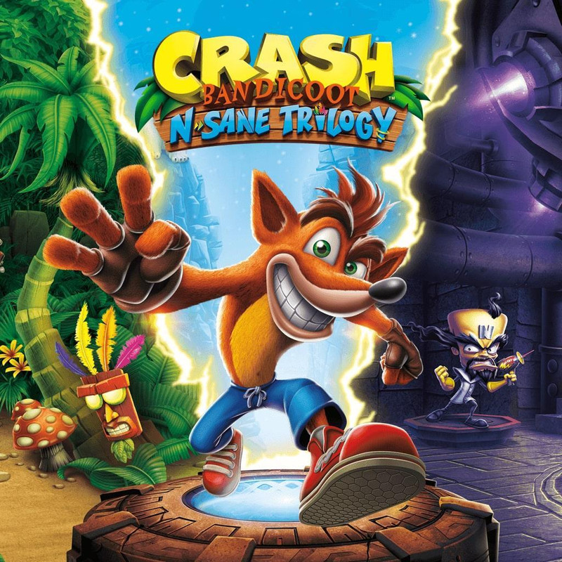 بازی Crash Bandicoot N Sane Trilogy مخصوص ps4