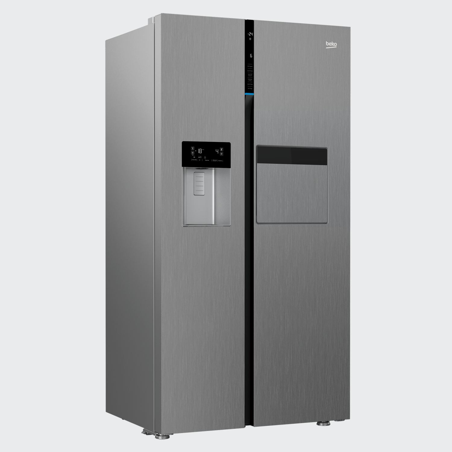 یخچال و فریزر ساید بای ساید 28 فوت بکو مدل GNE162423ZE