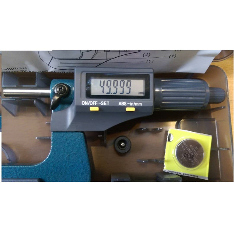 میکرومتر دیجیتال اسمارت مدل SM-75 گستره 50 الی 75 میلیمتری