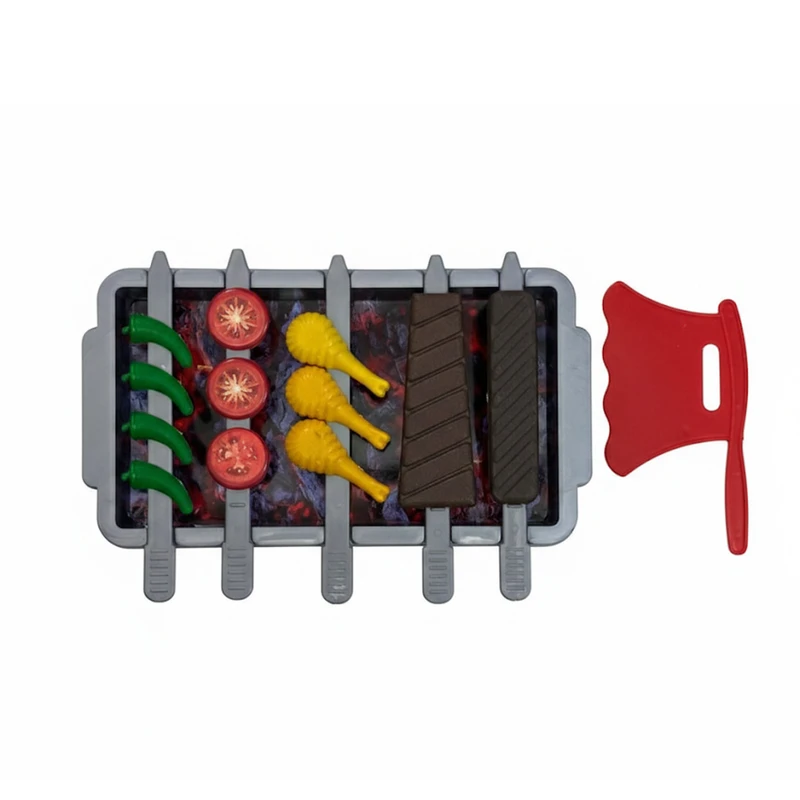 ست اسباب بازی آشپزخانه مدل باربیکیو و منقل