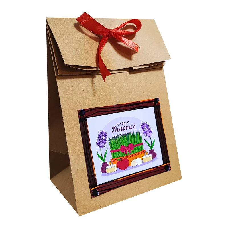 ساک هدیه مدل سال نو مجموعه دو عددی