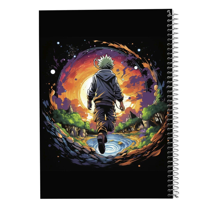 دفتر نت موسیقی 50 برگ مدوپد مدل Naroto کد DF11257