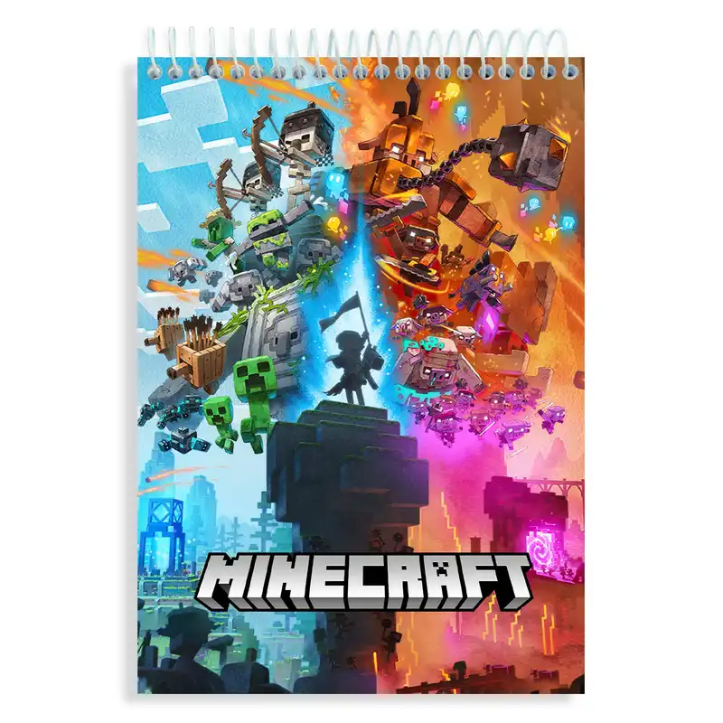 دفتر نقاشی 60 برگ های تولد مدل ماینکرافت کد N408