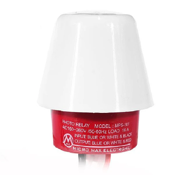 رله روشنایی فتوسل میکرو مکس الکترونیک مدل MPS کد 16A