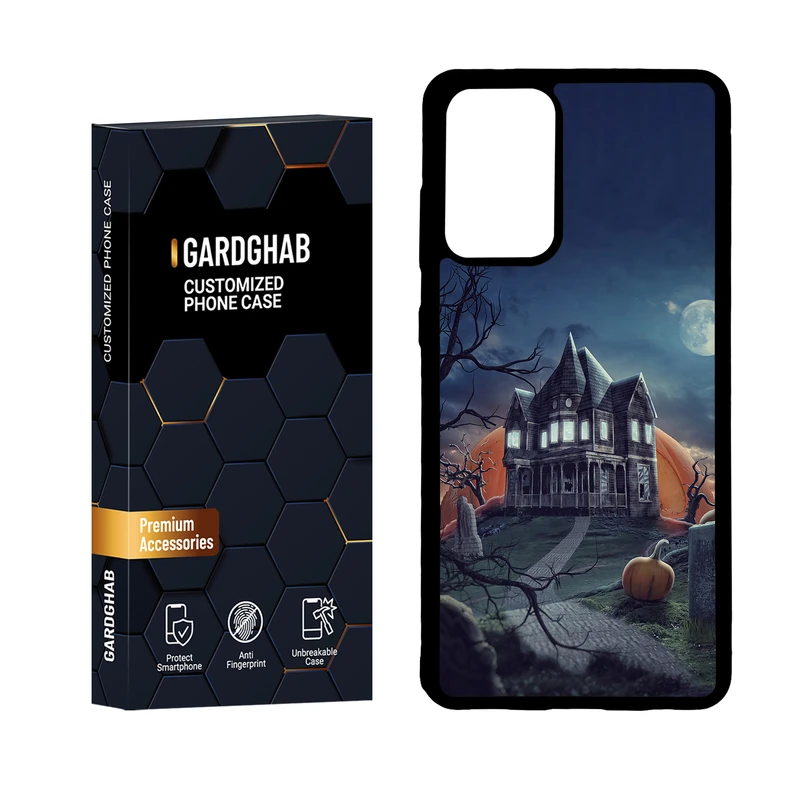 کاور گارد قاب مدل دور ژله ای هنری مناسب برای گوشی موبایل سامسونگ Galaxy A72