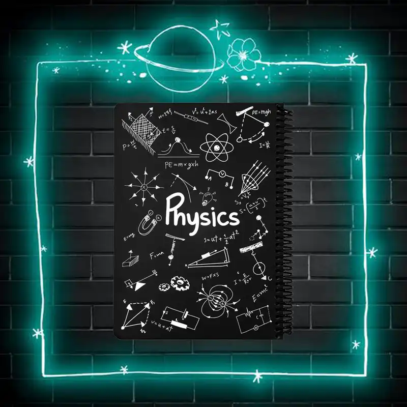 دفتر 100 برگ دات نوت طرح فیزیک مدل فرمول