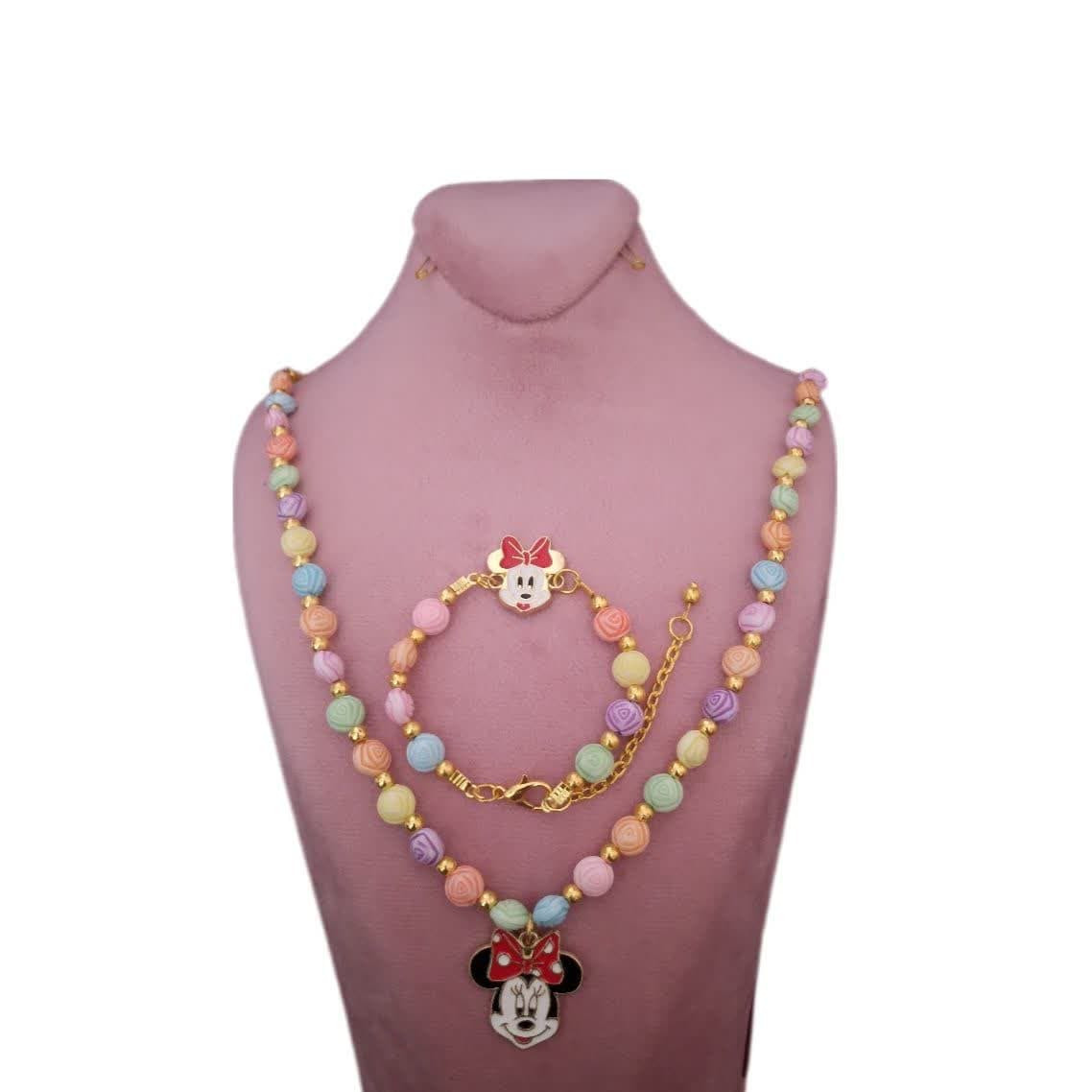 نیم ست دخترانه مدل میکی موس