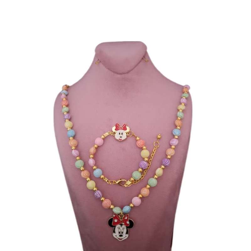 نیم ست دخترانه مدل میکی موس