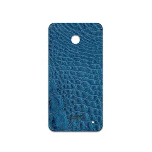 MAHOOT Blue-Crocodile-Leather Cover Sticker for Nokia Lumia 630