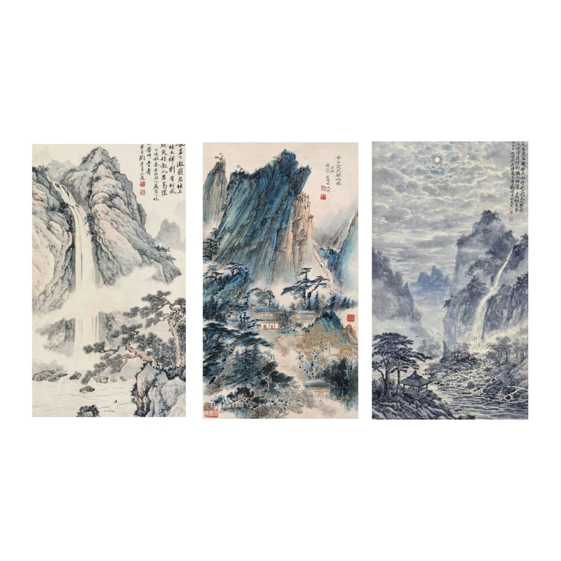 پوستر مدل وینتیج کره بسته ۳ عددی