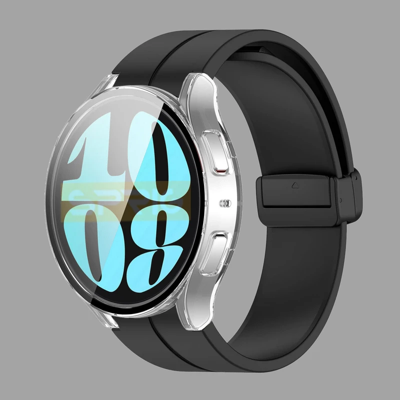 بند اسپریگ مدل Magnetic ORG Protection مناسب برای ساعت هوشمند سامسونگ Galaxy Watch 6 40mm به همراه کاور