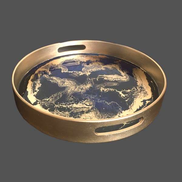 سینی چوبی مدل اقیانوس