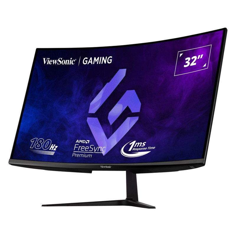 مانیتور خمیده گیمینگ 32 اینچ ویوسونیک مدل VX3218C-2K با وضوح QHD، پنل VA و نرخ بروزرسانی 180 هرتز