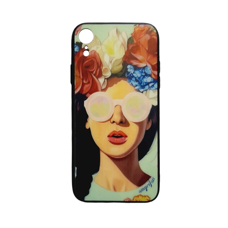 کاور طرح دختر کد ipxr مناسب برای گوشی موبایل اپل iPhone XR