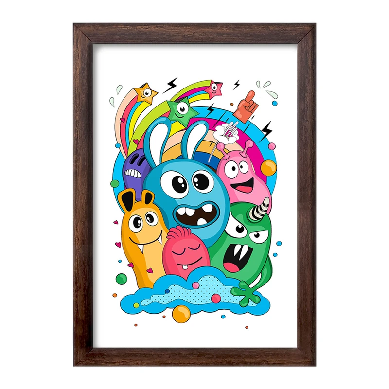 تابلو خندالو طرح فانتزی کد F401