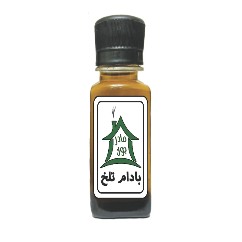روغن بادام تلخ خونه مادرجون کد 062 وزن 60 گرم