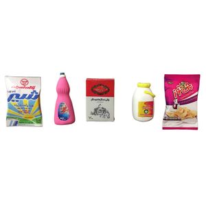 مگنت طرح سوپر مارکت مدل 5 مجموعه 5 عددی