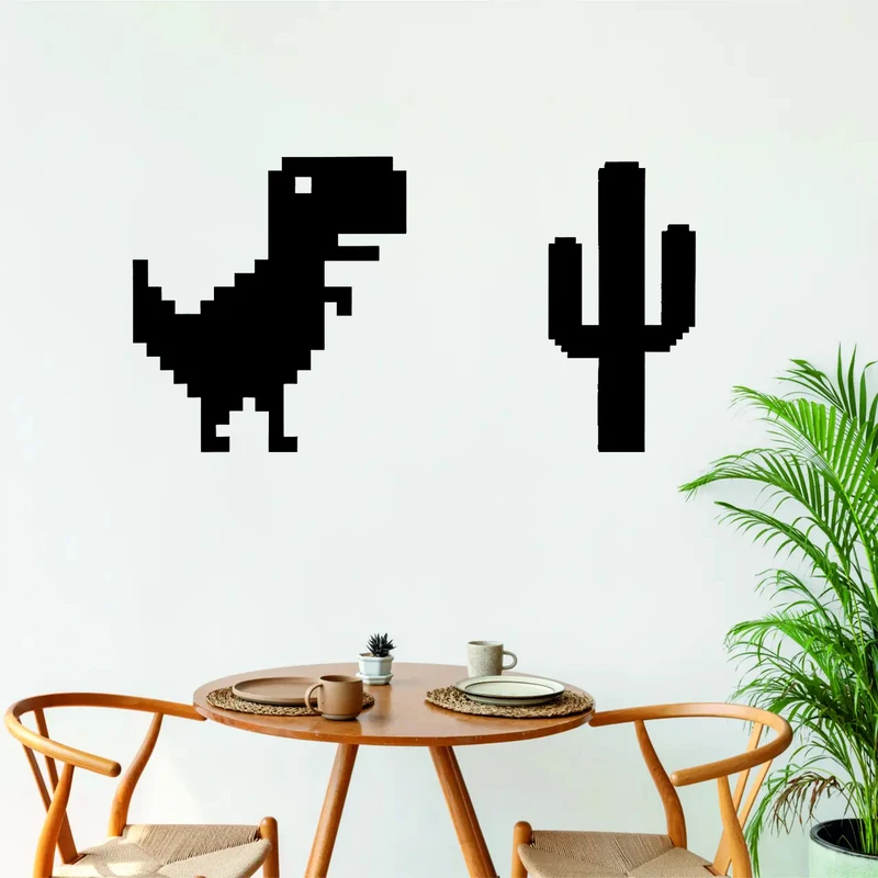 استیکر مدل چوبی کد T943 مجموعه 2 عددی