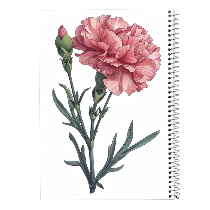 دفتر مشق 100 برگ مدوپد مدل گل کد DF13771