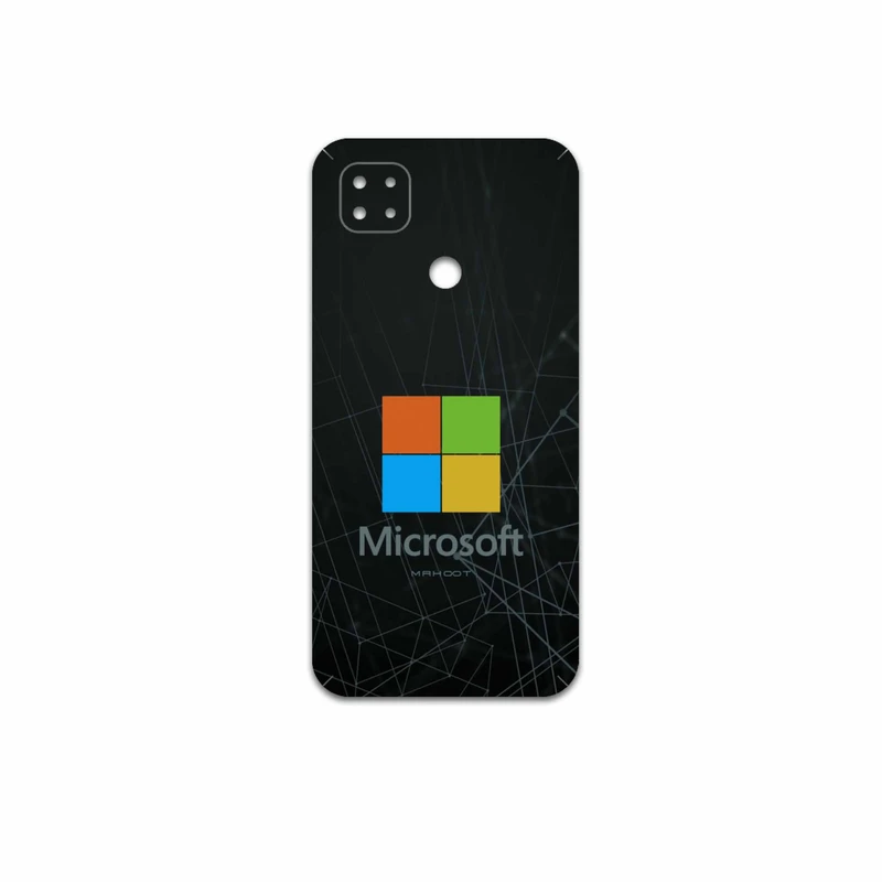 برچسب پوششی ماهوت مدل Microsoft-Logo مناسب برای گوشی موبایل شیائومی Poco C3