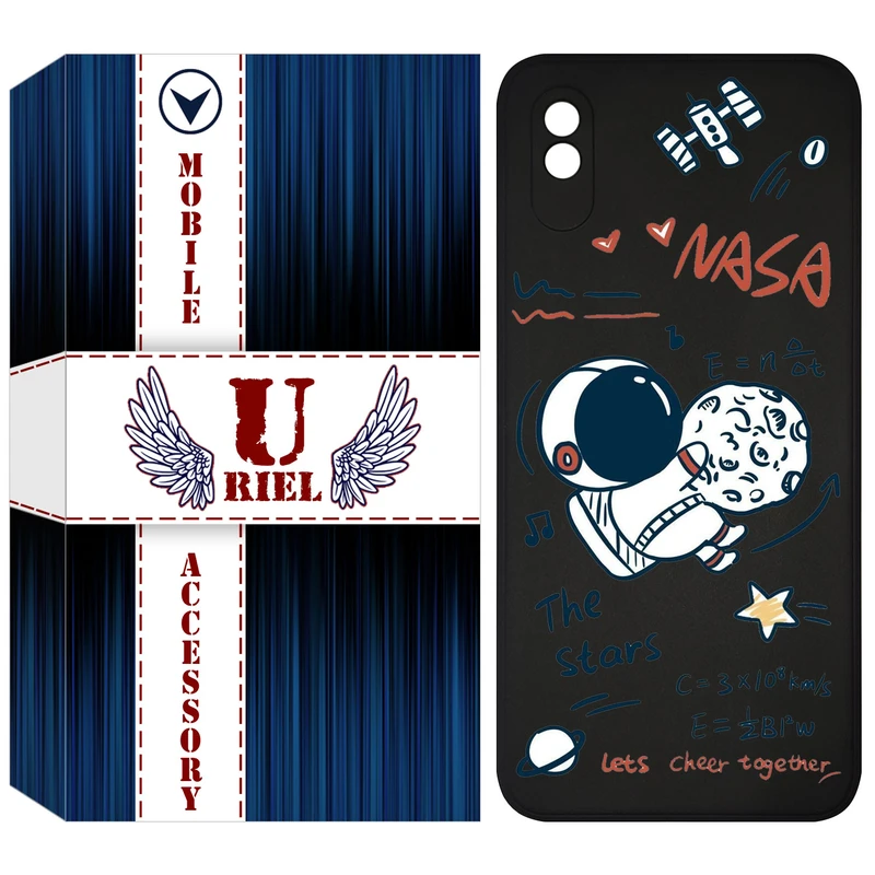 کاور یوریل مدل KSH کد 27 طرح ناسا مناسب برای گوشی موبایل شیائومی Redmi 9A / Redmi 9AT
