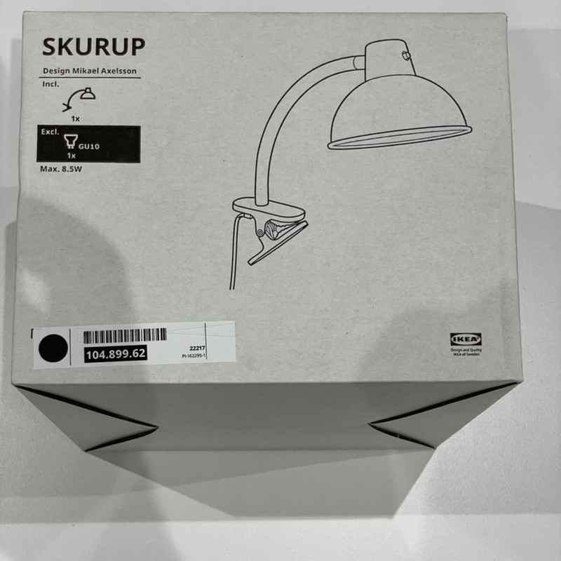 چراغ مطالعه ایکیا مدل SKURUP