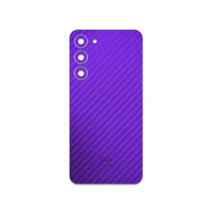 MAHOOT Purple-Fiber Cover Sticker for Samsung Galaxy S23 Plus