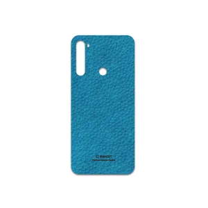 MAHOOT Blue-Leather Cover Sticker for Xiaomi Redmi Note 8T