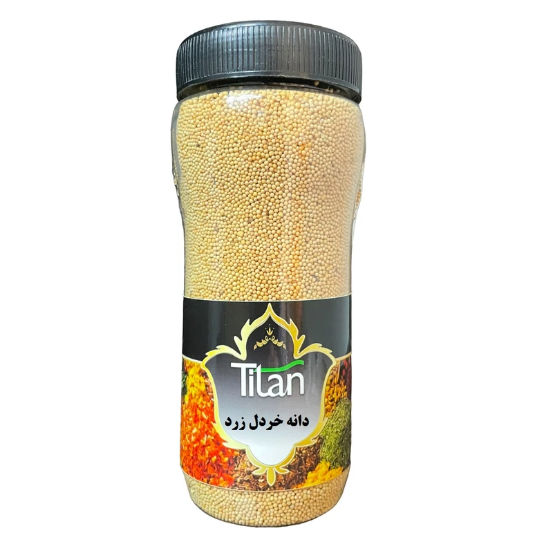 دانه خردل زرد تیتان - 400 گرم