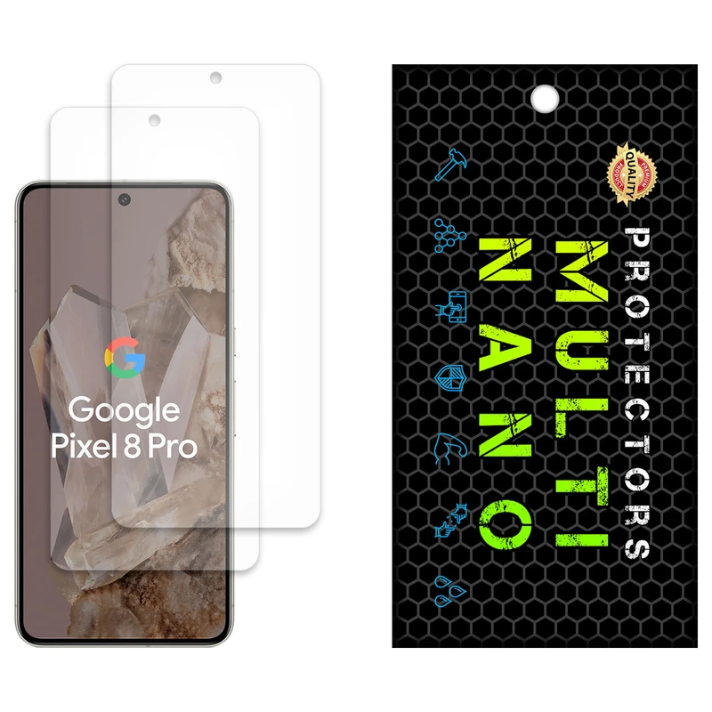 محافظ صفحه نمایش مات مولتی نانو مدل X-S2M مناسب برای گوشی موبایل گوگل Pixel 8 Pro بسته دو عددی