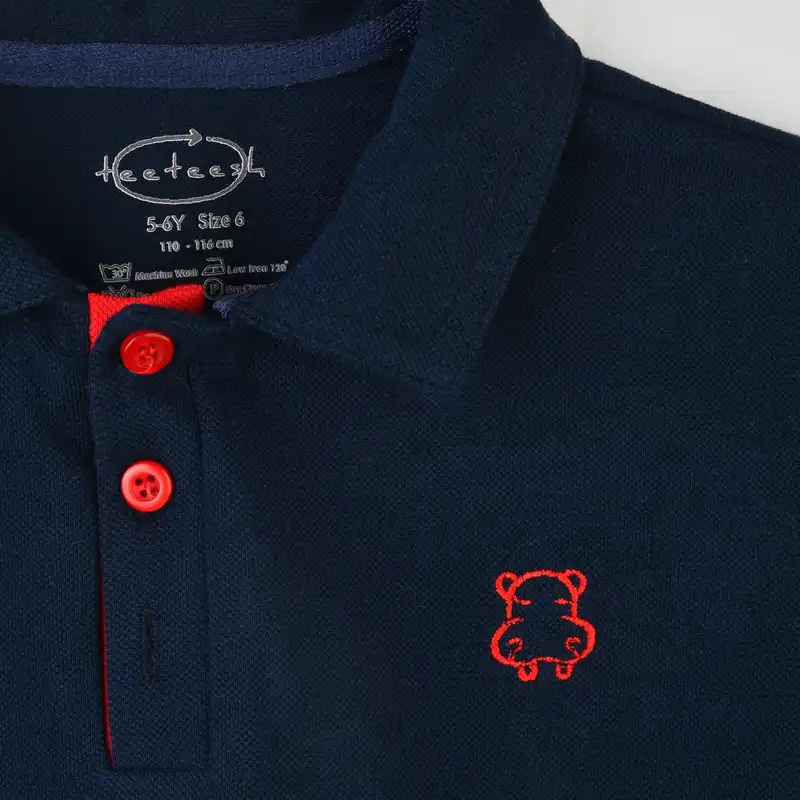 پولوشرت آستین کوتاه پسرانه مدل MDSS-CG2640