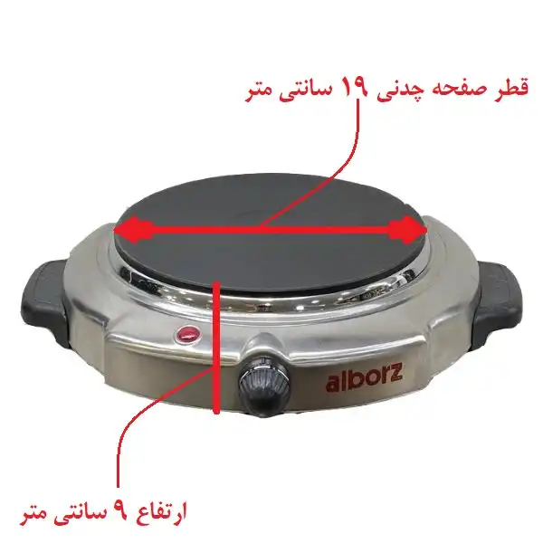 هیتر برقی البرز مدل 1500