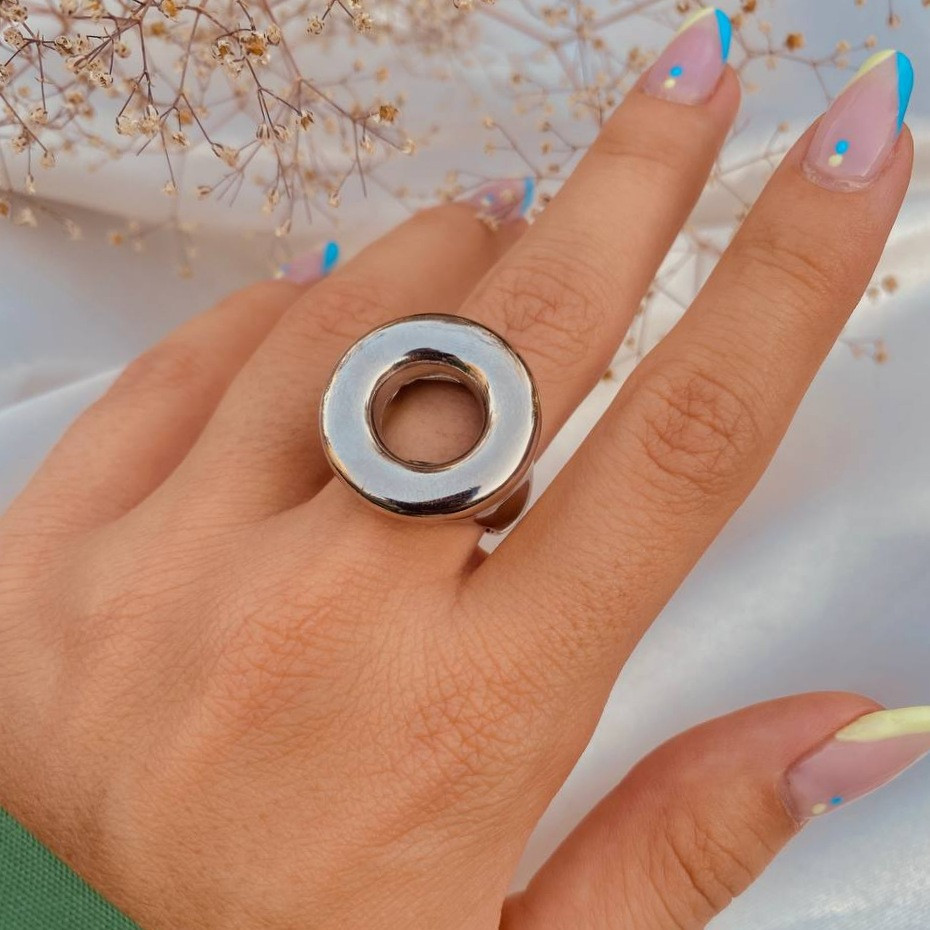 انگشتر زنانه مدل دایره