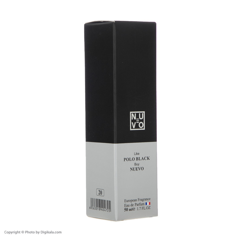 ادو پرفیوم مردانه نوئوو مدل Polo Black حجم 50 میلی لیتر