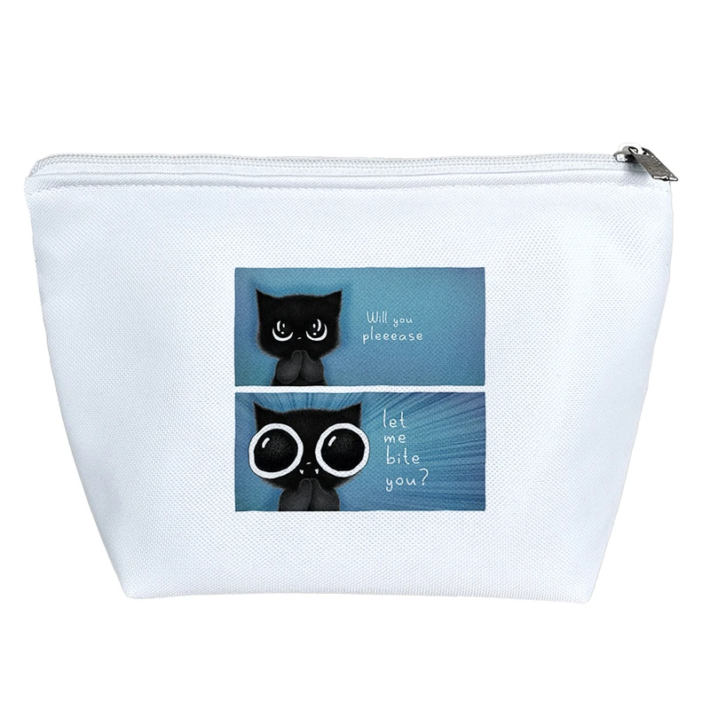 کیف لوازم آرایش دخترانه خندالو مدل گربه (Cat) کد H1915