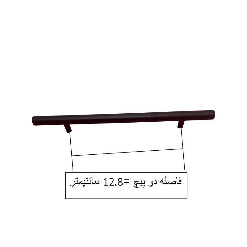 دستگیره کابینت مدل میله ای کد LK128 بسته 3 عددی