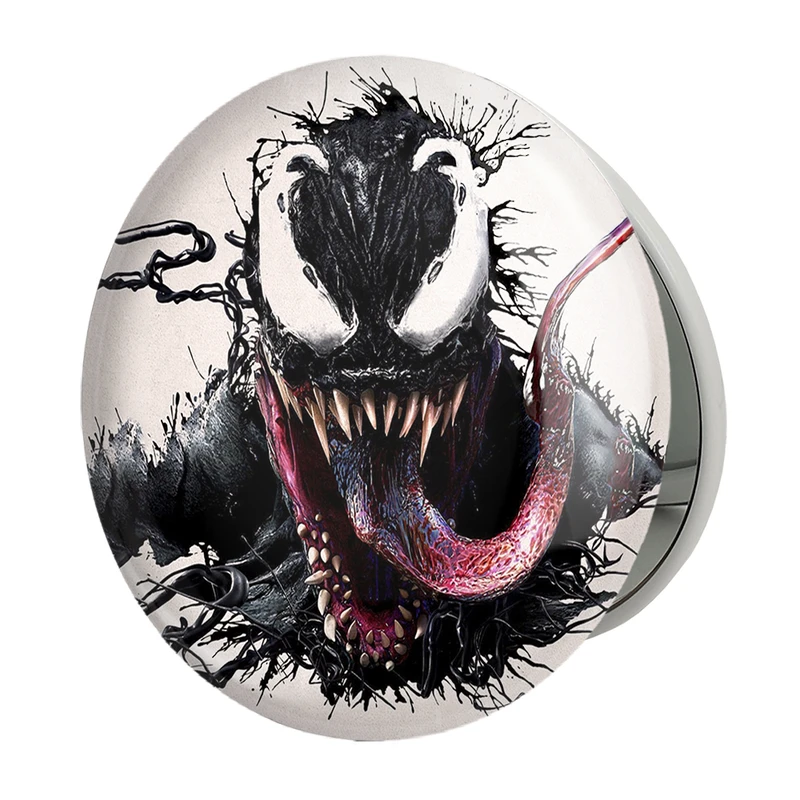 آینه جیبی خندالو طرح ونوم Venom مدل تاشو کد 27323 