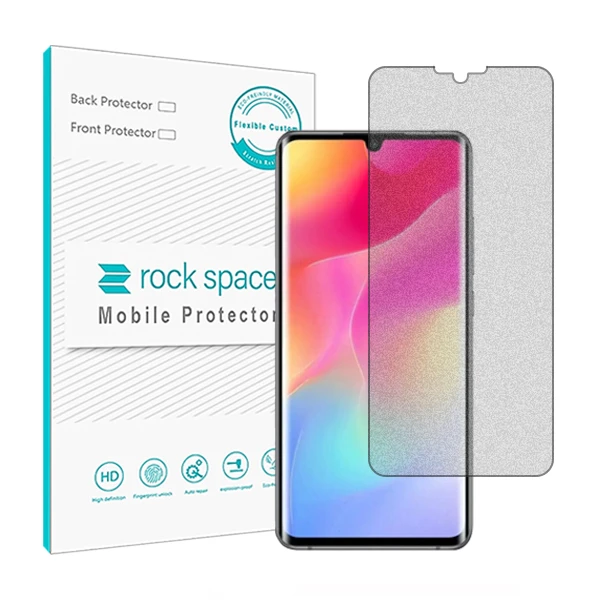 محافظ صفحه نمایش مات راک اسپیس مدل HyMTT مناسب برای گوشی موبایل شیائومی Mi Note 10 Lite