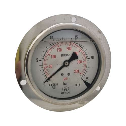 گیج فشار مدل bar 25  HERDE
