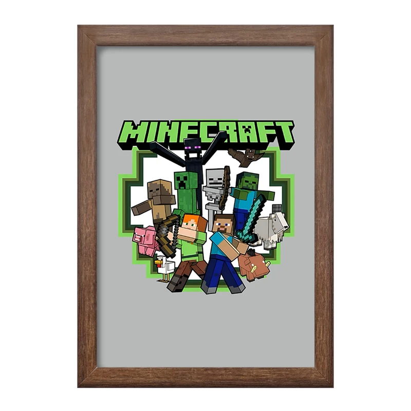 تابلو خندالو طرح ماینکرافت (Minecraft) کد F4291