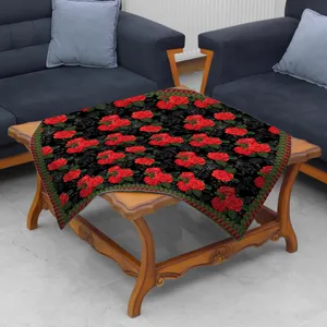 رومیزی طرح گل کد 992