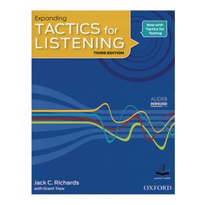 کتاب Expanding Tactics For Listening Third Edition اثر Jack C.Richards and Grant Trew انتشارات آرماندیس