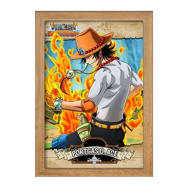تابلو خندالو مدل پورتگاس انیمه وان پیس One Piece  کد 17265