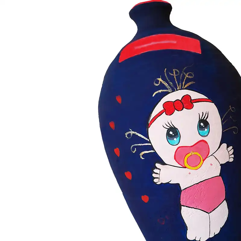 قلک سفالی مدل  سیسمونی 077